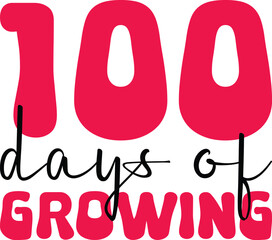 100 days of school svg