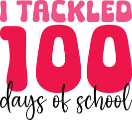 100 days of school svg