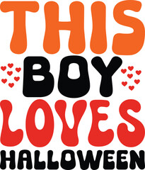 Halloween retro svg bundle