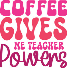 Teacher retro svg bundle