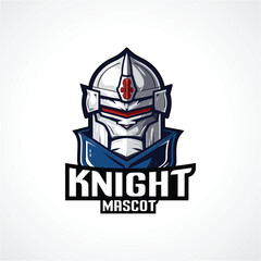 Knight Mascot Logo Design Warrior Mascot Logo Design Knight Vector Art Warrior Vector Art