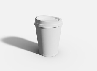 Take away cooffee mug mockup