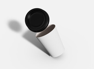 Take away cooffee mug mockup