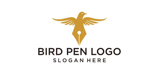 bird pen logo