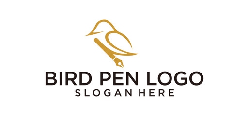 bird pen logo