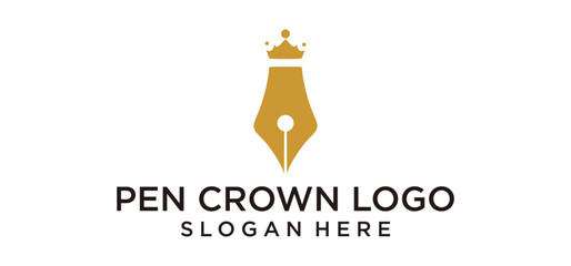pen crown logo