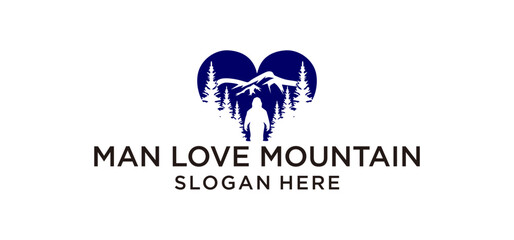 man love mountain