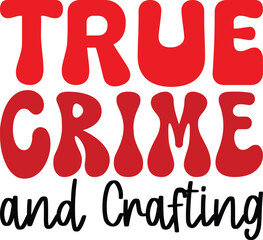 true crime retro svg bundle