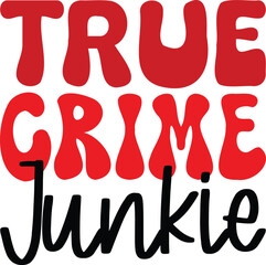 true crime retro svg bundle