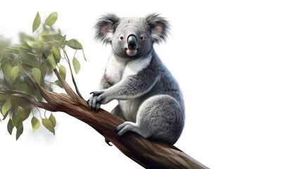 koala on branch