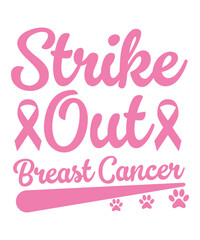 Strike Out Breast Cancer t-shirt
