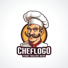 Chef Mascot Logo Design Cook Mascot Logo Design Cook Logo Design Chef Logo Design 