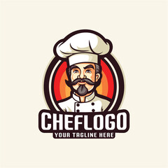 Chef Mascot Logo Design Cook Mascot Logo Design Cook Logo Design Chef Logo Design 