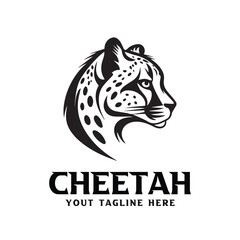 Cheetah Logo Design Minimal Modern Cheetah Logo Design 