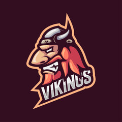 Viking Mascot Logo Design