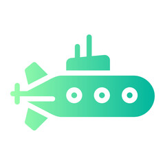 submarine Gradient icon