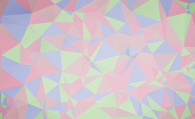 Polygon background. Abstract background of the triangles. Illustration.