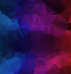 Fototapeta premium Abstract background consisting of triangles. Geometric design for business presentations or web template banner flyer