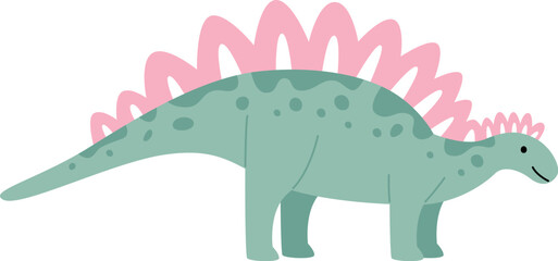 Stegosaurus Dinosaur Standing © Mykola Syvak