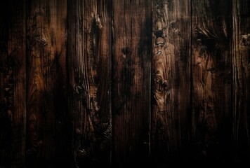 Capture the allure of elegance with these captivating dark wood background wallpapers, The rich tones and intricate grain patterns add depth and sophistication to any design,Illustration Generative AI