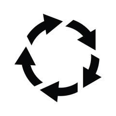 Cycle, deming, pdca icon.