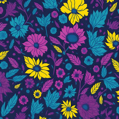 Obraz premium flower Beautiful and colorful awesome background. AI Generated