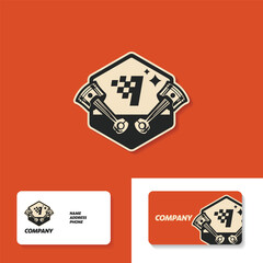 Alphabet I Race Garage Logo