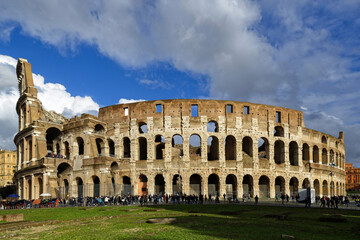 Fototapeta na wymiar Le Colisée à Rome