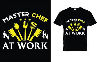  Master Chef At Work T-Shirt 