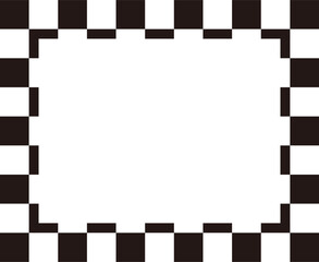 modern, simple, trendy web and app frame design template illustration set. 