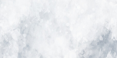 Abstract grunge grey and white watercolor background. Grey and white watercolor banner, template for design.