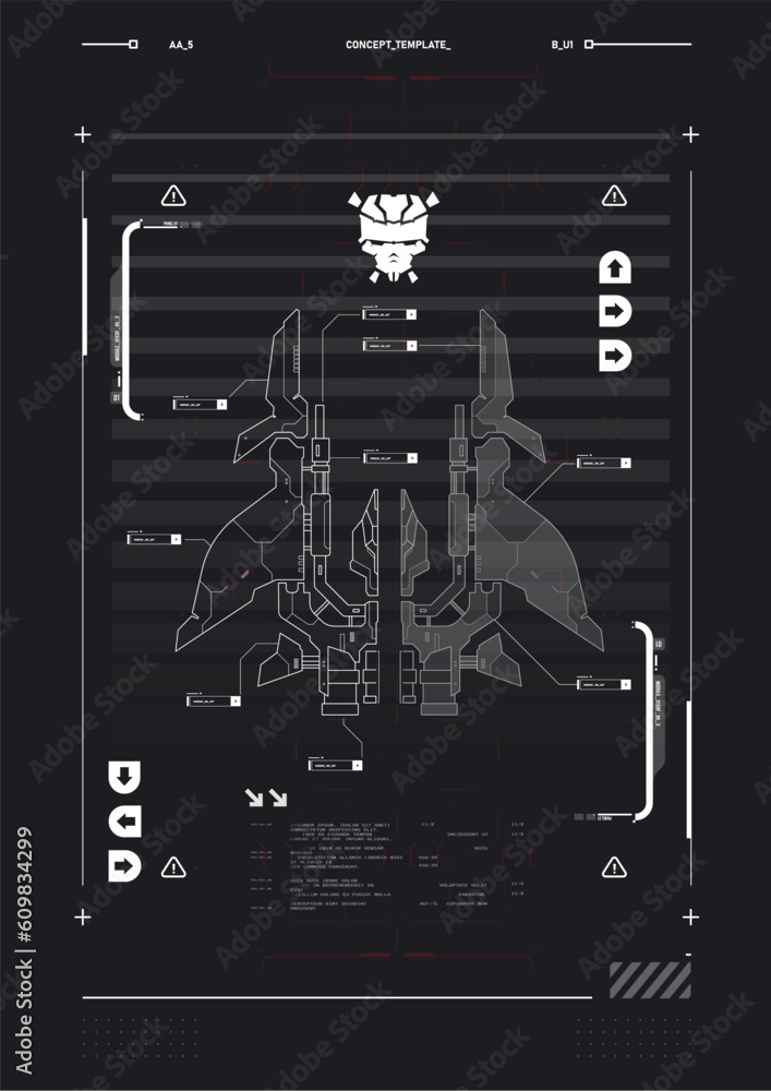 Poster cyber culture, cyberpunk futuristic poster. programming and virtual environments. hacking, modern fl