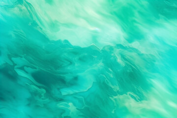 Fototapeta na wymiar Frosted glass texture, summer seaside, mint color. AI generative