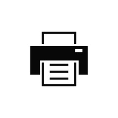 Printer icon vector design trendy