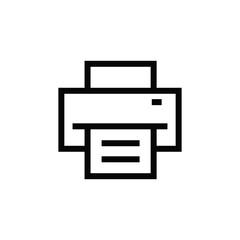 Printer icon vector design trendy