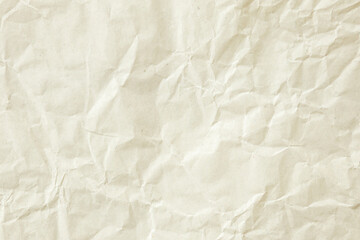 Abstract old white crumpled and creased recycle paper texture background