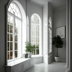 White windows in home generative Ai