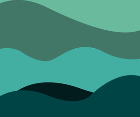 abstract background with waves