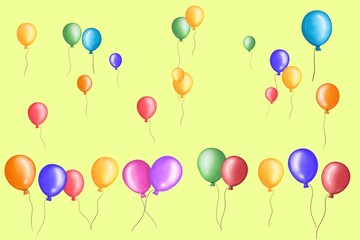 balloons background
