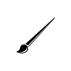 Paint Brush Icon Vector Template