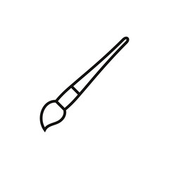 Paint Brush Icon Vector Template