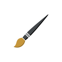 Paint Brush Icon Vector Template