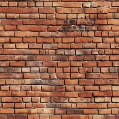 Fototapeta premium Seamless pattern of old brick wall
