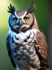 Obraz premium eagle owl