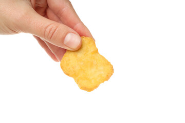 PNG, Concept of fast food - nuggets, isolated on white background