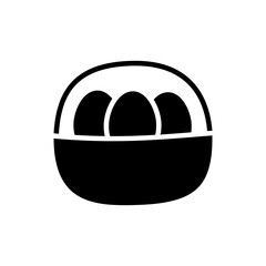 Eggs icon vector. fried eggs illustration sign. food symbol. chicken logo.