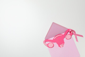 World Cancer day, concept of female cancer