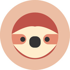 Flat Animal Sloth