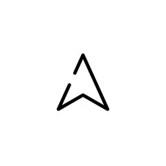 technology gps sign symbol vector