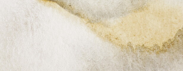 Watercolor texture banner. Abstract beige gray Painting background. Template.Copy space.Neutral...